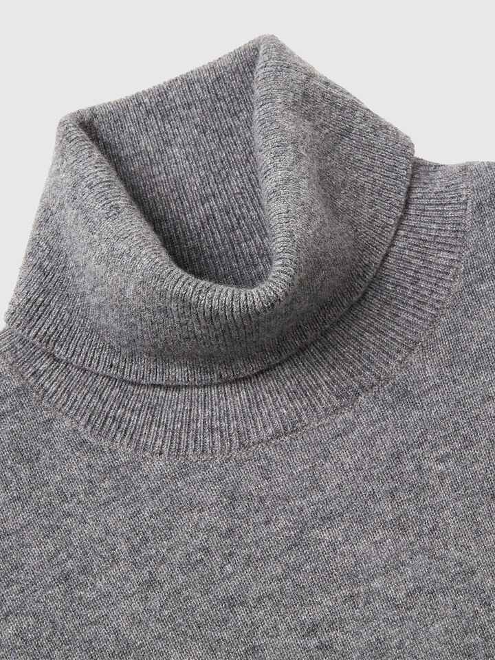 TURTLE NECK SWEATER Women image number 7